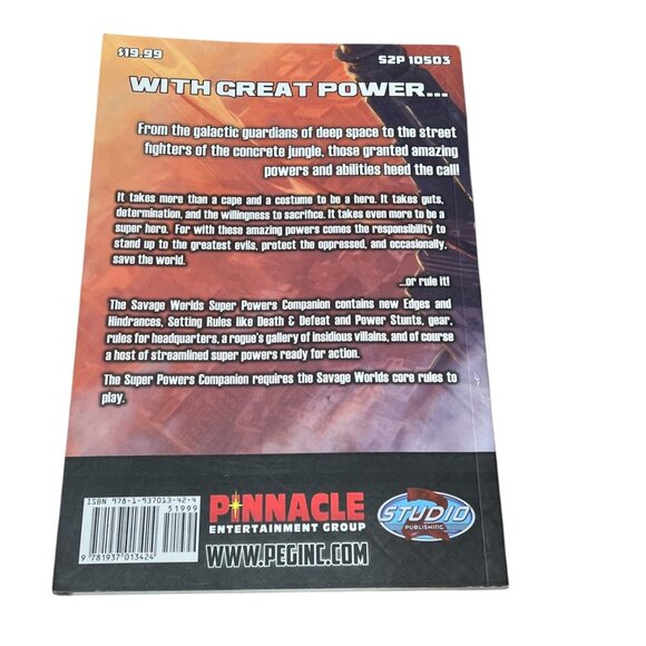 Savage Worlds Super Powers Companion Book - Picture 2 of 2